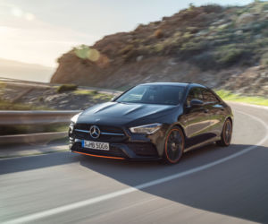 Mercedes-Benz CLA Coupe Edition Orange Art AMG Line