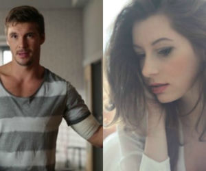M jak miłość Marcin (Mikołaj Roznerski), Gosia (Julia Łukowiak)