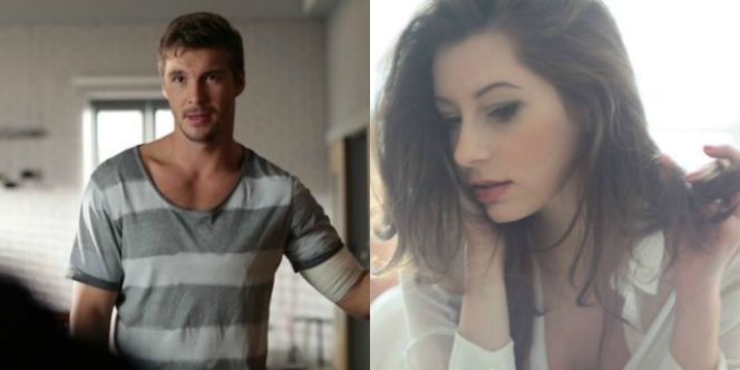 M jak miłość Marcin (Mikołaj Roznerski), Gosia (Julia Łukowiak)