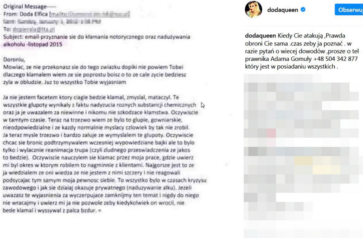 DODA, DOROTA RABCZEWSKA