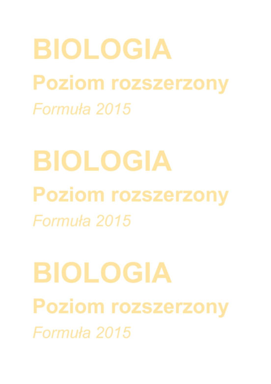 Matura 2025 biologia rozszerzona: ODPOWIEDZI do wszystkich zadań, gotowe rozwiązania matury z biologii rozszerzonej - Formuła 2015 [9.05.2025]	