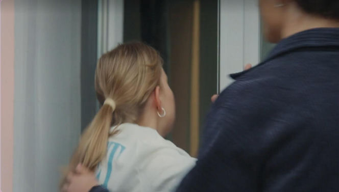 M jak miłość odc. 1893. Lenka (Olga Cybińska), Grzesiek (Borys Wiciński)