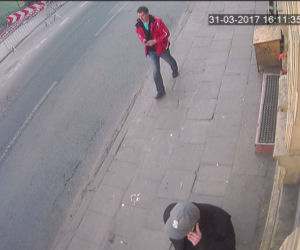 1 Ten mężczyzna poszukiwany jest za rozbój w sklepie na Wólczańskiej