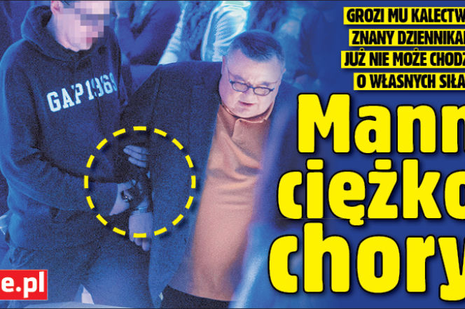 Wojciech Mann poważnie CHORY! Dziennikarzowi grozi kalectwo