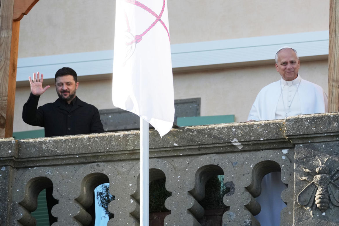 Zełenski przyleciał do Watykanu. Papież pomoże w negocjacjach?