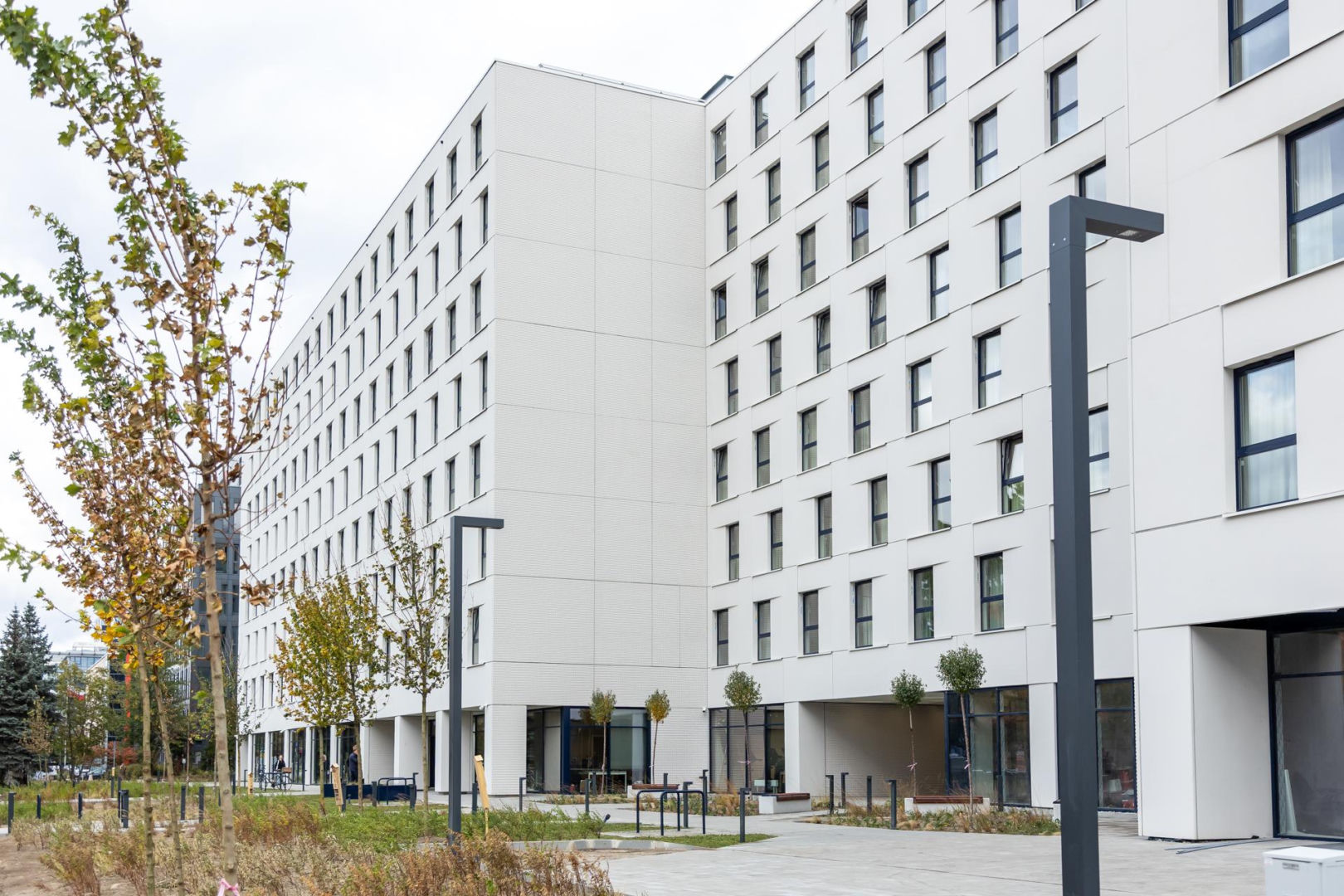 StudentSpace przy ul. Wołoskiej 18 w Warszawie