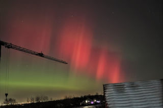 Zorza polarna nad Podkarpaciem. Niesamowite zdjęcia w sieci! 