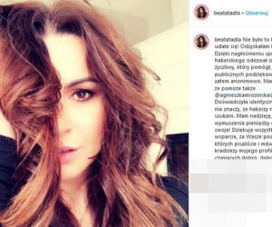 Beata Tadla zaatakowna 