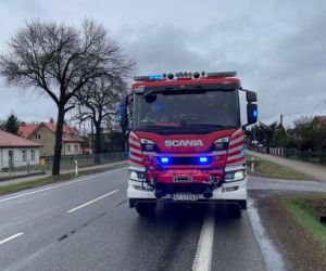 Powiat siedlecki: liczne interwencje strażaków w związku z wichurą