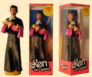 Matka Boska jako Lalka Barbie, Jezus na krzyżu jako Ken