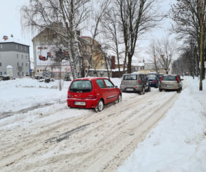 Podkarpackie. Kierowcy walczą z zimą [ZDJĘCIA]