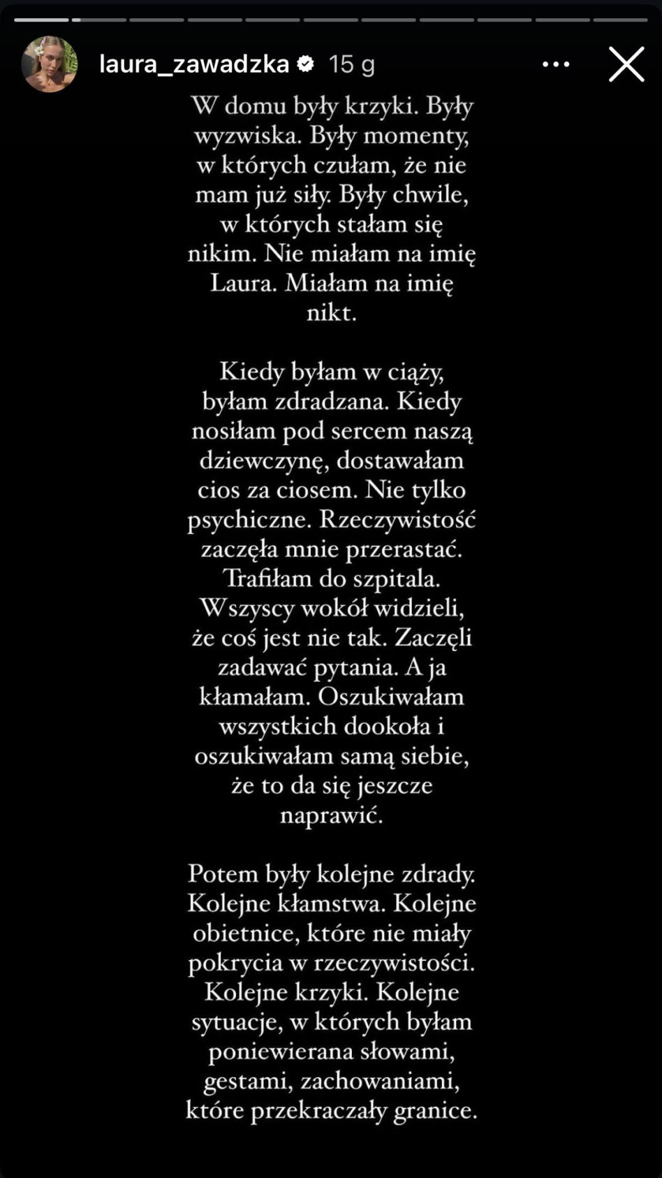 Dramat gwiazdy "Love Island". Laura Zawadzka oskarża byłego partnera o liczne zdrady. "Kiedy byłam w ciąży, byłam zdradzana"