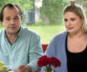Barwy szczęścia odc. 2333. Aldona (Elżbieta Romanowska), Borys (Jakub Wieczorek)