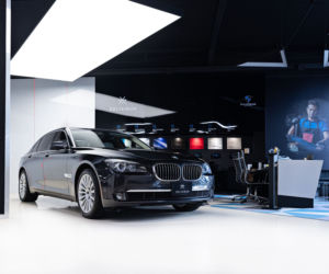 Robert Burneika jeździ wycackanym BMW 750Li