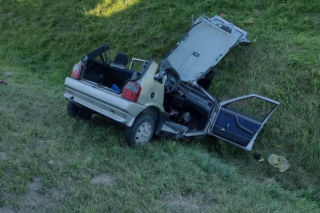 Tragedia na DK9 w Ostrowcu Świętokrzyskim. W zderzeniu aut zginął 70-letni kierowca
