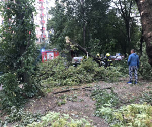 Jedną z dzielnic, któa ucierpiała najbardziej był Czechów Południowy
