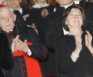 Józef Glemp, Maria Kaczyńska