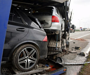 Poważny wypadek na S8 - 3 ciężarówki