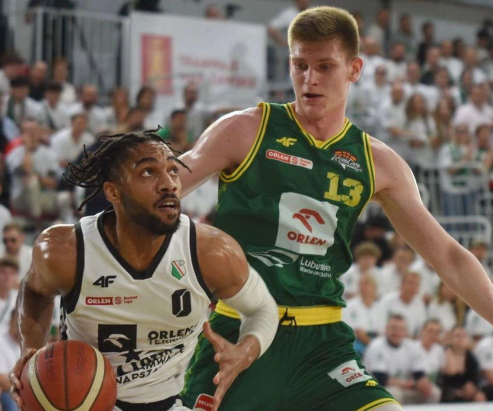 Orlen Basket Liga. Koszykarska Legia przegrała 74:77 z Zastalem Zielona Góra w pierwszym meczu finałowym