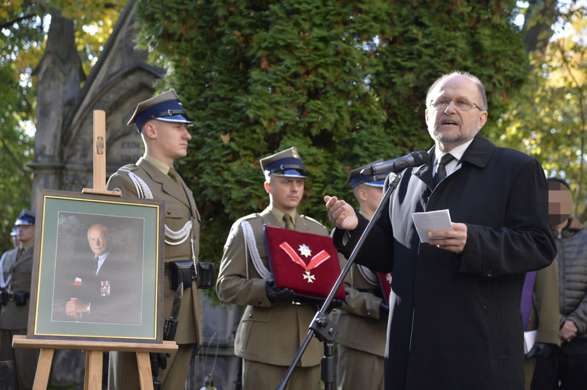  Andrzej Fałkowski generał broni w stanie spoczynku, dyplomata mówił o Kulskim: - Miał erudycję i aparycję męża stanu