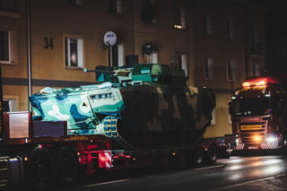 BWP Borsuk w 15 Giżyckiej Brygadzie Zmechanizowanej