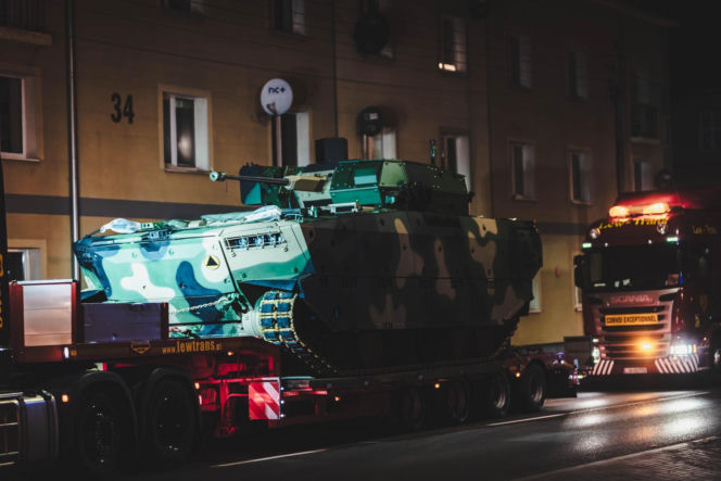 BWP Borsuk w 15 Giżyckiej Brygadzie Zmechanizowanej