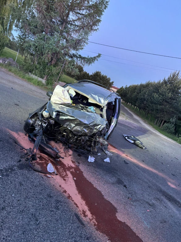 Wypadek dk44 Mikołów