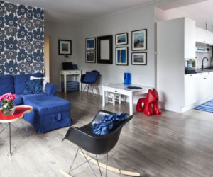 Salon w nowym stylu skandynawskim