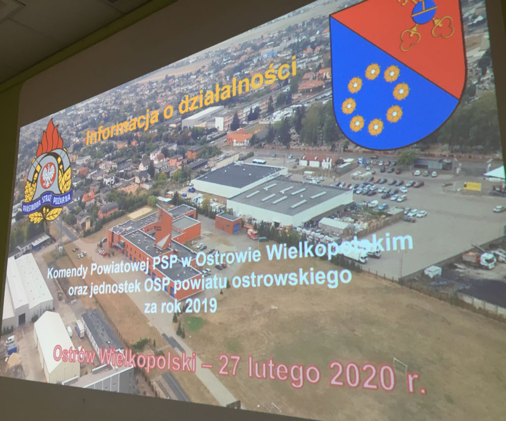 rok 2019 w straży pożarnej w Ostrowie