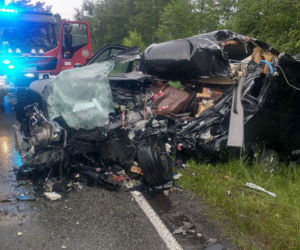 Drogowy koszmar pod Łowiczem. Jedna osoba nie żyje, poszkodowanych jest więcej