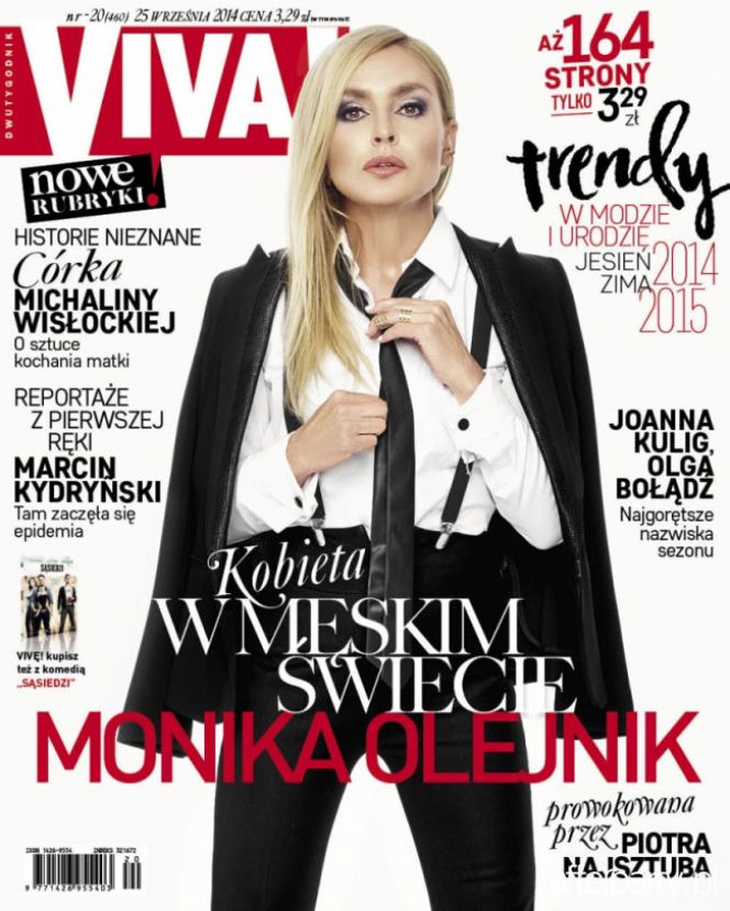 Retusz ROKU? Olejnik na okładce Vivy