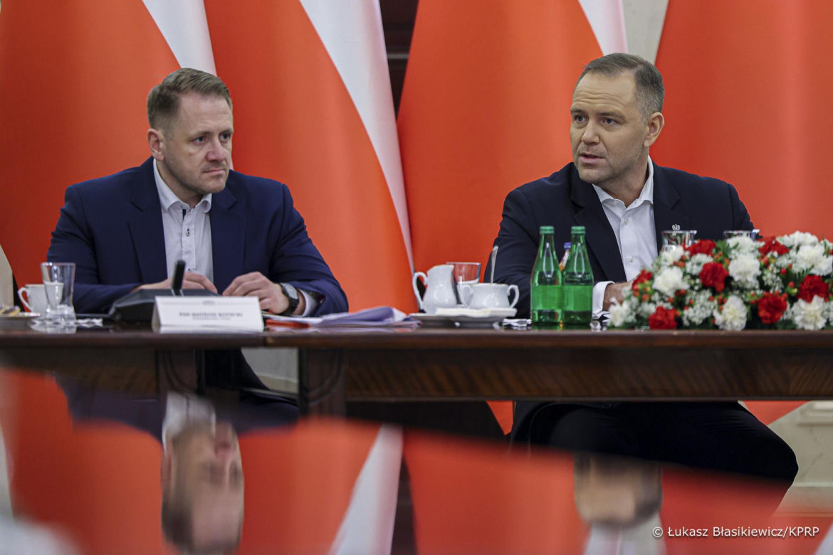 Prezydent Nawrocki rozmawia z rolnikami w Warszawie