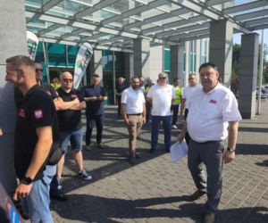 Protest związkowców JSW - czerwiec 2026