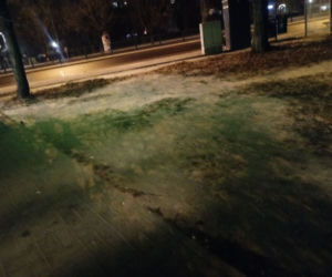 Atak zimy na Warmii i Mazurach