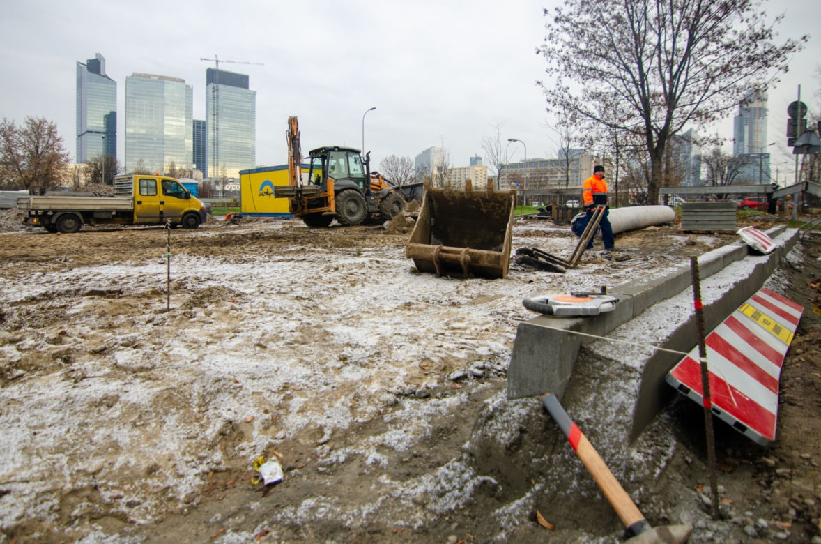 Nowy parking w centrum Warszawy
