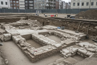 Metamorfoza terenu przed Wysoką Bramą w Olsztynie. Co skrywa historyczny wykop?