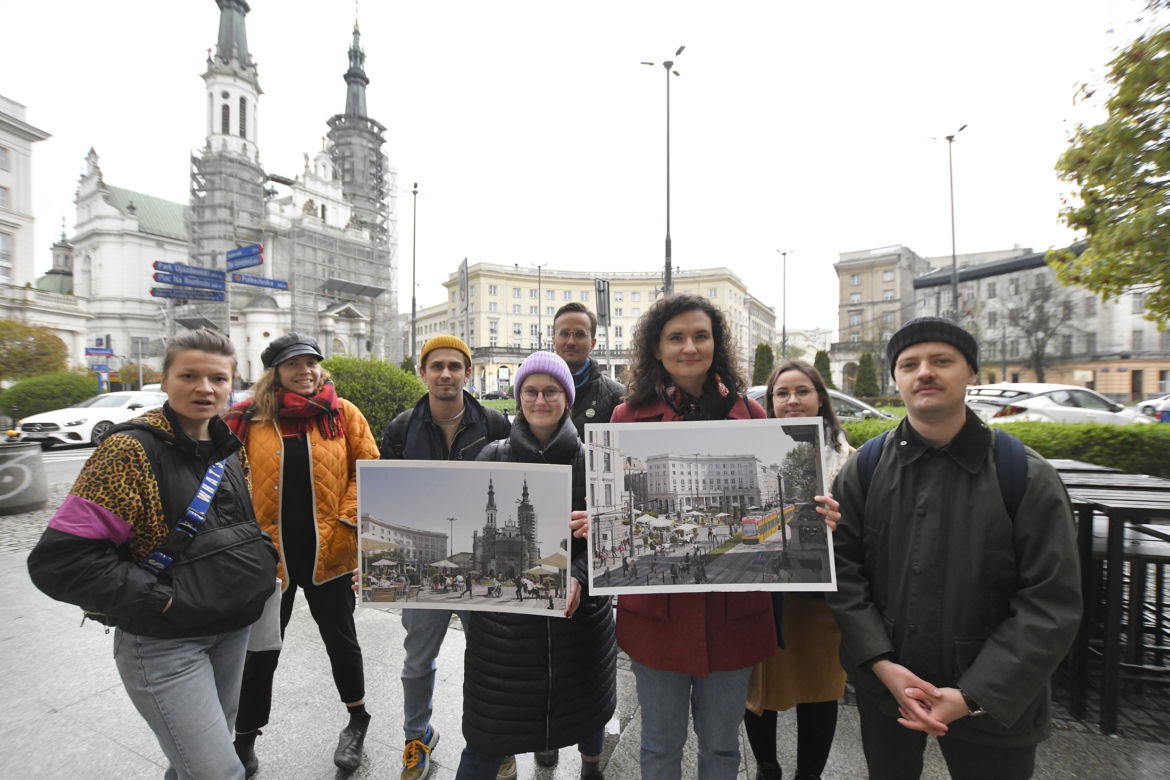 Zamkną plac Zbawiciela? Działacze chcą zrobić z ronda deptak