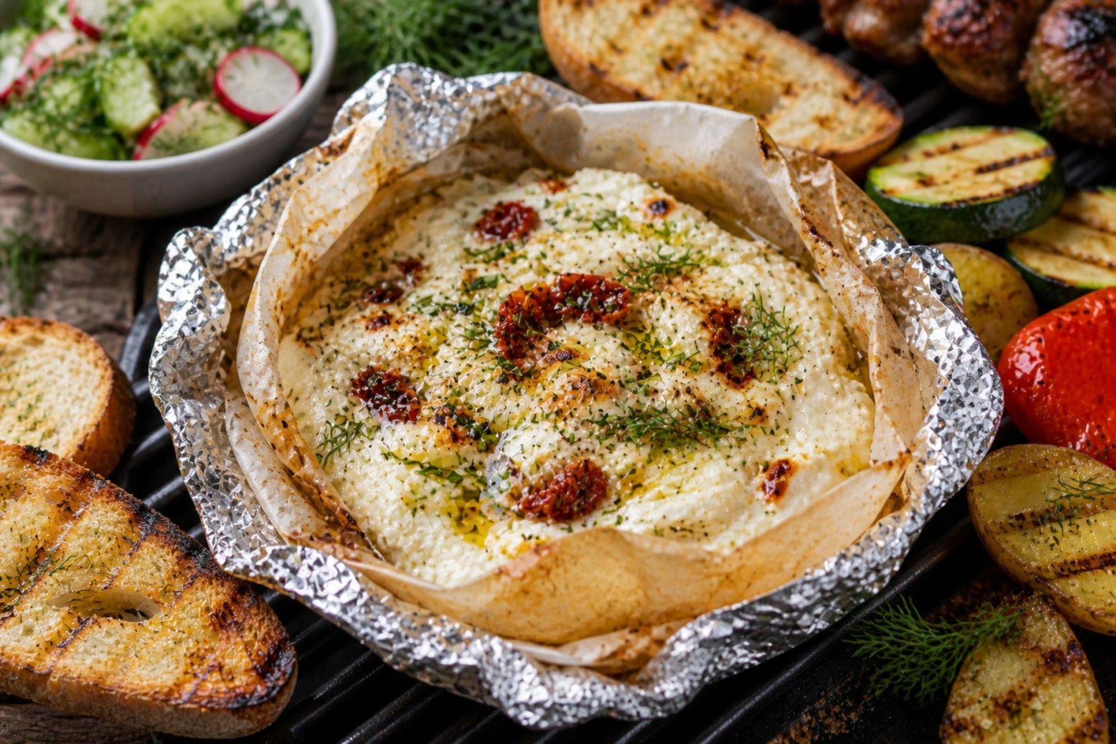 Twarożek grillowy – podgrzej go raz, a już nie wrócisz do zwykłego ...