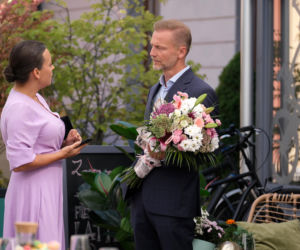 M jak miłość odc. 1903. Magda (Anna Mucha), Andrzej Budzyński (Krystian Wieczorek)