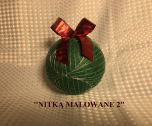 NITKĄ MALOWANE 2 – średnica 12 cm