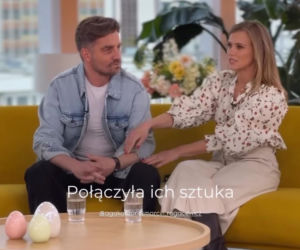 W takich spodniach przyszła do DDTVN. Agnieszka Kaczorowska zachwyciła wiosenną stylizacją