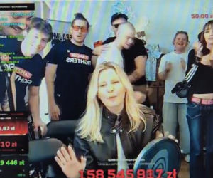 Małgorzata Kożuchowska u Łatwoganga