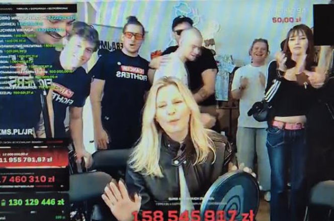 Małgorzata Kożuchowska u Łatwoganga