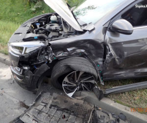 Wypadek w Rybniku. Kierowca jechał pod wpływem narkotyków?