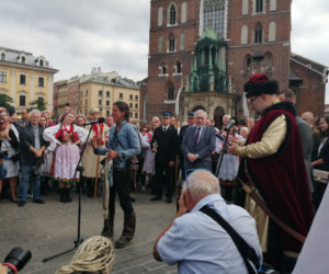 Mongolska strzała pokoju trafiła do Krakowa.