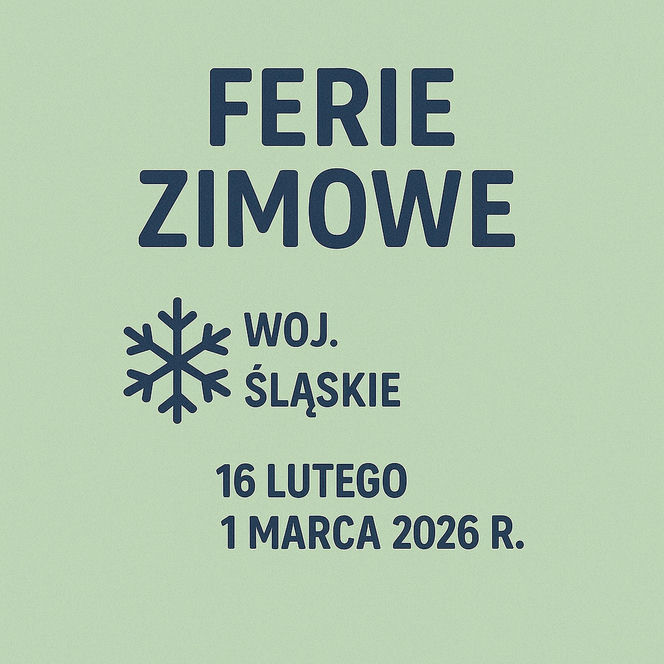 Ferie zimowe 2025/2026