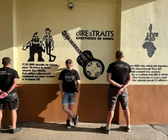Od Pink Floyd po grunge. Na wrocławskim osiedlu powstała wyjątkowa galeria dla fanów rocka