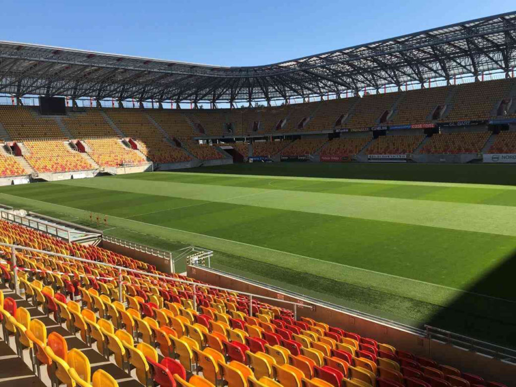 Stadion Miejski w Białymstoku ma najlepszą murawę w całej Polsce [ZDJĘCIA]