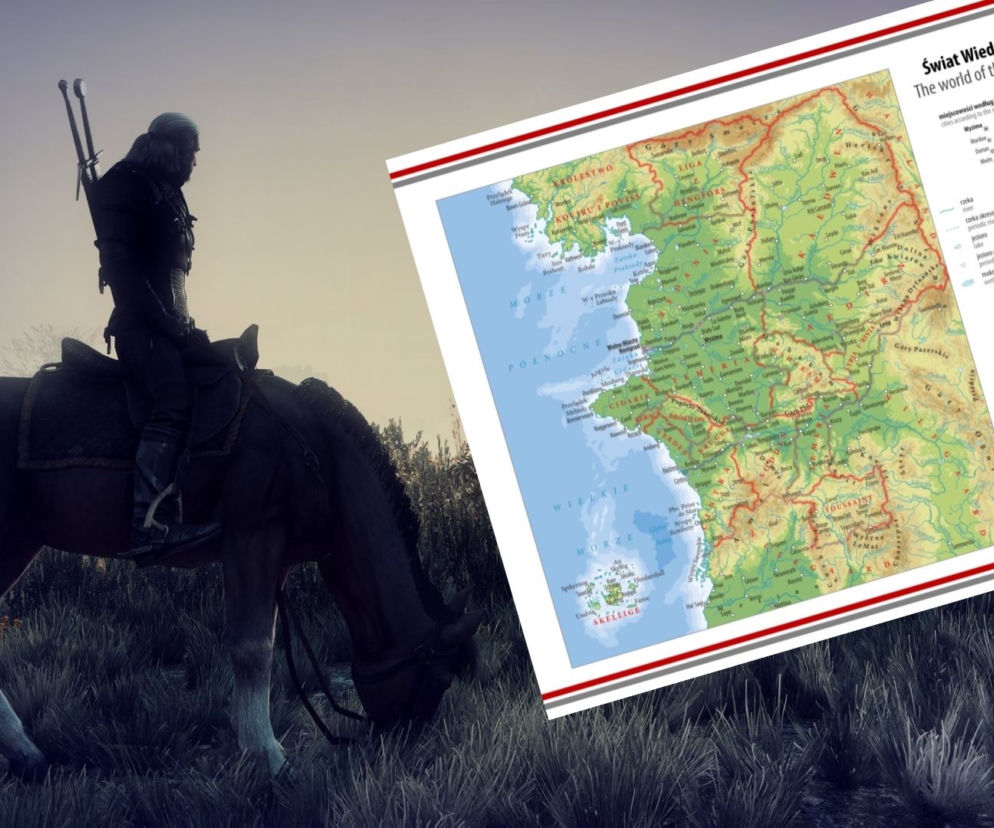 Mapa świata Wiedźmina