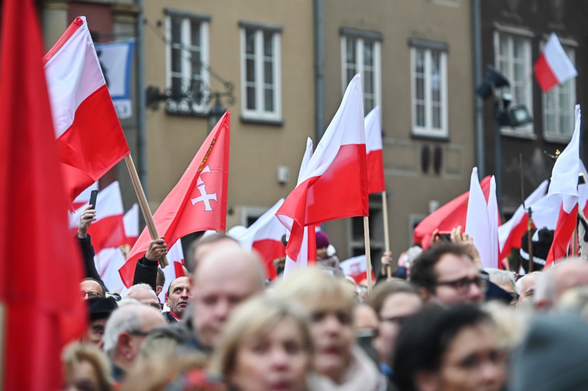 Gdańsk: Mieszkańcy świętują niepodległość
